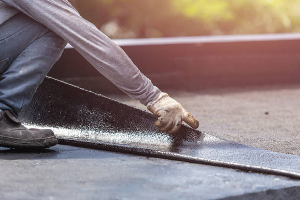 Professional Interior Drainage System technician working in Christiansburg, VA